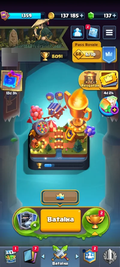 Contas Clash - Clash Royale