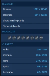 Conta HS Com algumas cartas e skins - Blizzard