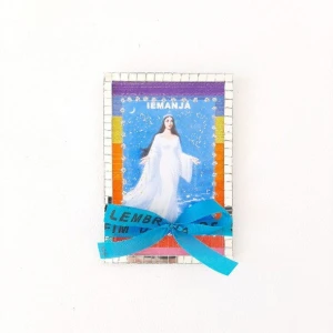 Mini Santinha Iemanjá - Artesanato e Personalizados