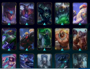 Conta Platina Com 427 Skins - 45 Lendárias / Preço Baixo - League of Legends LOL