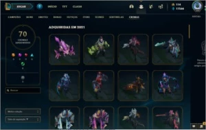 Vendo conta criada em 2013, VALOR NEGOCIAVEL! 400+ SKINS! - League of Legends LOL