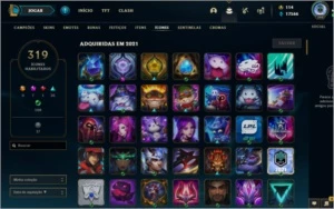 Vendo conta criada em 2013, VALOR NEGOCIAVEL! 400+ SKINS! - League of Legends LOL