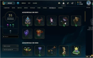 Vendo conta criada em 2013, VALOR NEGOCIAVEL! 400+ SKINS! - League of Legends LOL