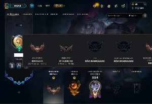 Bronze 2 com 140 Champs e 23 Skins ( 250 Jogos )