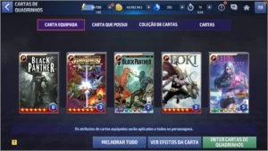 Conta de Marvel FutureFight nível 127 vip 7 - Outros