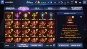 Conta de Marvel FutureFight nível 127 vip 7 - Outros