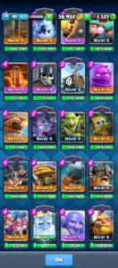 Conta Clash Royale 10k+ Troféus | Mega Cavaleiro Nív. 15 | 