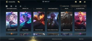 Conta Wild Rift com 151 Skins, 45 no lol, E valorant - League of Legends: Wild Rift LOL WR