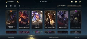 Conta Wild Rift com 151 Skins, 45 no lol, E valorant - League of Legends: Wild Rift LOL WR