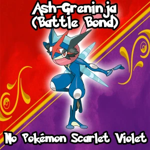 Ash-Greninja para Pokémon Scarlet e Violet -LEIA A DESCRIÇÃO - Outros
