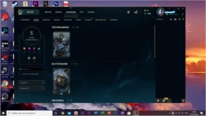 CONTA PLATINA IV BARATA - League of Legends LOL