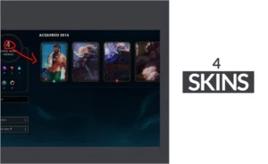 LEAGUE OF LEGENDS CONTA | PLATINA 3 • 27 CAMPEÕES • 4 SKINS LOL