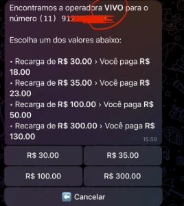 (Revenda) Método Recargas 50% Qualquer Operadora! - Assinaturas e Premium