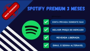 PROMOÇAO!! Spotify Premium 3 mes (na sua conta) - Cursos e Treinamentos