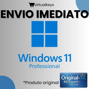 Key Vitalícia Windows 11 Pro - Ativação Online ⭐