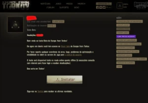 Conta Standard - Escape From Tarkov