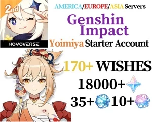 Conta farm Yoimiya + 18000 gemas - Genshin Impact