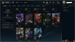 CONTA LEAGUE OF LEGENDS LOL