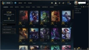 CONTA LEAGUE OF LEGENDS LOL