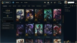 CONTA LEAGUE OF LEGENDS LOL