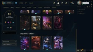 CONTA LEAGUE OF LEGENDS LOL