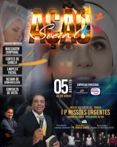 Artes Gospel 2023 Editável - Redes Sociais