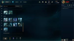 acc Lol Lvl 506, 146 skins e todos os campeões habilitados - League of Legends