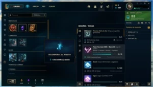 Conta Prata 2 com 71 campeões e 25 skins e passe do evento - League of Legends LOL