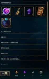 Conta de lol plat 4 - League of Legends