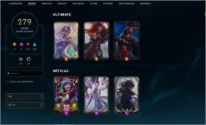 Conta de lol plat 4 - League of Legends
