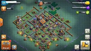 CONTA CV 11 MURO FULL CLASH OF CLANS + Decorações RARAS