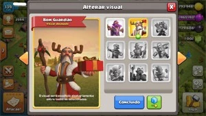 CONTA CV 11 MURO FULL CLASH OF CLANS + Decorações RARAS