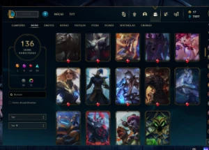 Conta League of Legends LOL