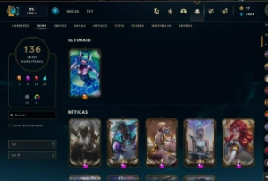 Conta League of Legends LOL