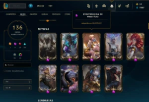 Conta League of Legends LOL