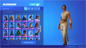 CONTA DE FORTNITE COM SALVE O MUNDO