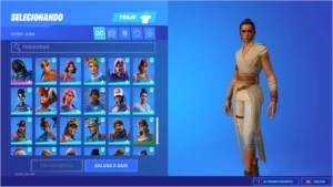 CONTA DE FORTNITE COM SALVE O MUNDO