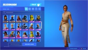 CONTA DE FORTNITE COM SALVE O MUNDO