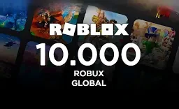 Envio 10000 robux  na sua conta prazo de dias úteis - Roblox