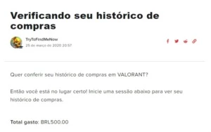 Conta valorant THE BEST