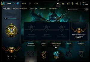 CONTA LEAGUE OF LEGENDS SMURF LOL