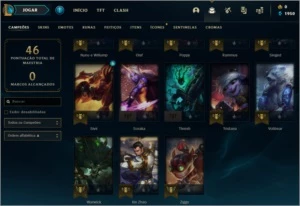 CONTA LEAGUE OF LEGENDS SMURF LOL
