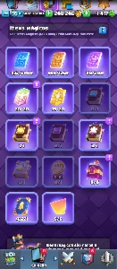 Conta de Clash royale com 13 cartas LV15 1