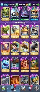 Conta de Clash royale com 13 cartas LV15 1
