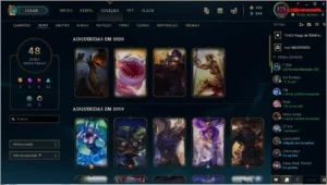 Conta lv 195/ novembro 17/ skins ult,mitic e vitoriosa - League of Legends LOL