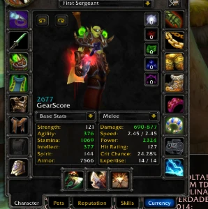conta wow brasil private server rogue-dk-shaman-mage-priest - Blizzard