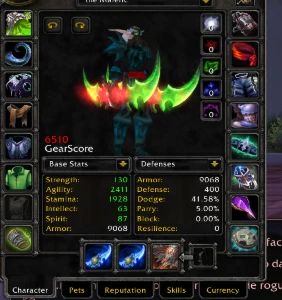 conta wow brasil private server rogue-dk-shaman-mage-priest - Blizzard