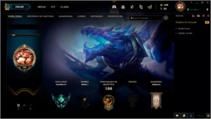 Conta Platina 4 - League of Legends LOL