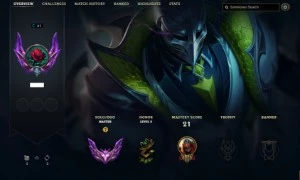 Conta mestre lol - League of Legends