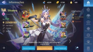 Conta End Game Mobile Legends Adventure